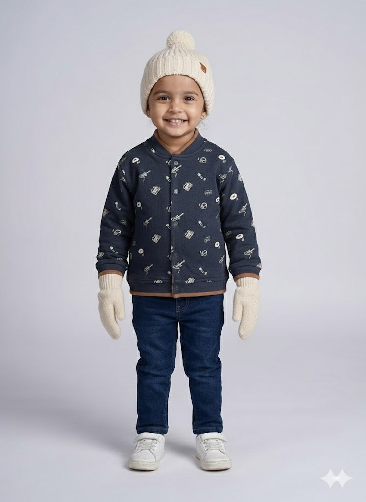 Baby's winter special jerkin (2 SIDE WEAR)