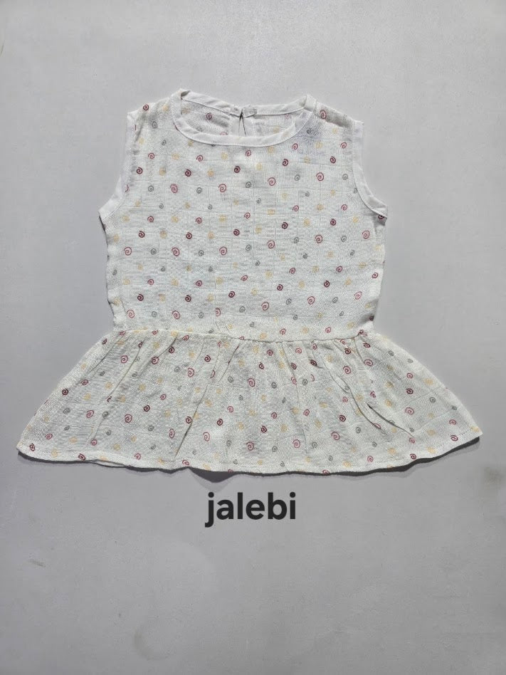 Baby's muslin frock