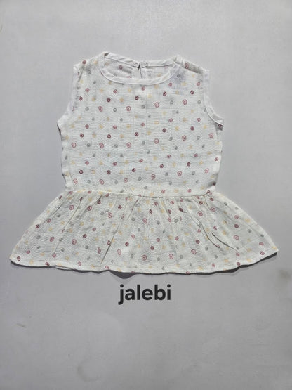 Baby's muslin frock