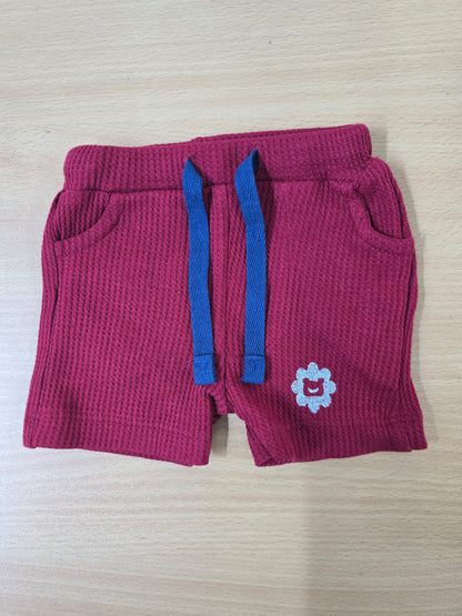 Baby's Shorts - Red face