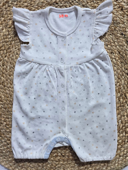 Baby's half jumpsuit - star