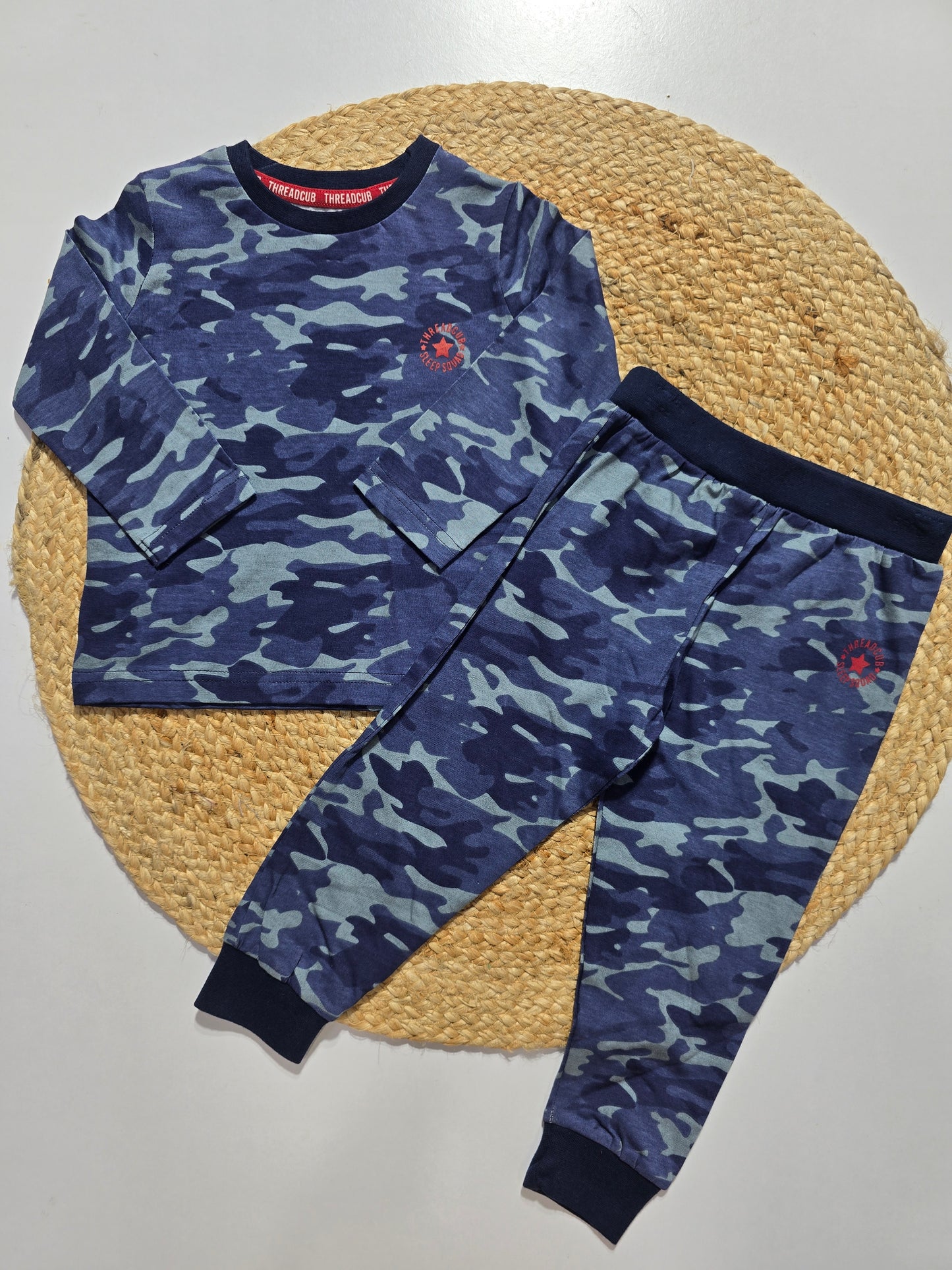 Baby's pant set - millitary (2 pack/ 2 top & 2 pant)