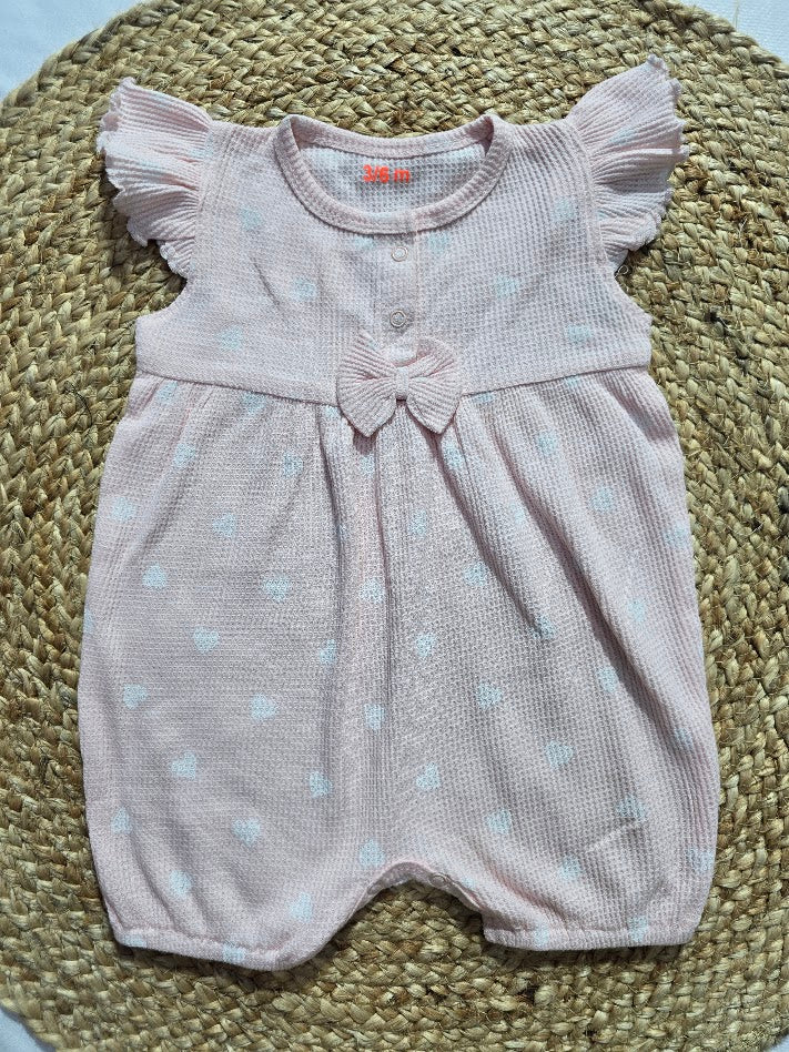 Baby's half jumpsuit - sandle heart