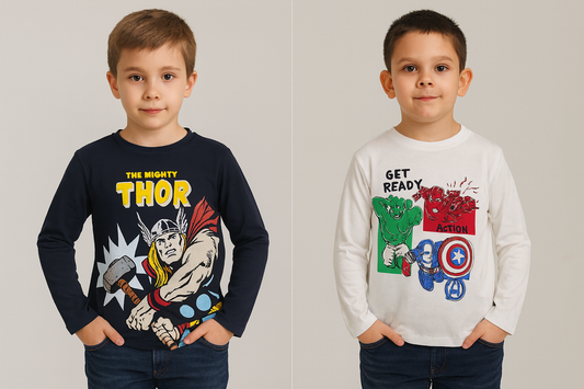 Boy's t-shirt (2 pcs combo)