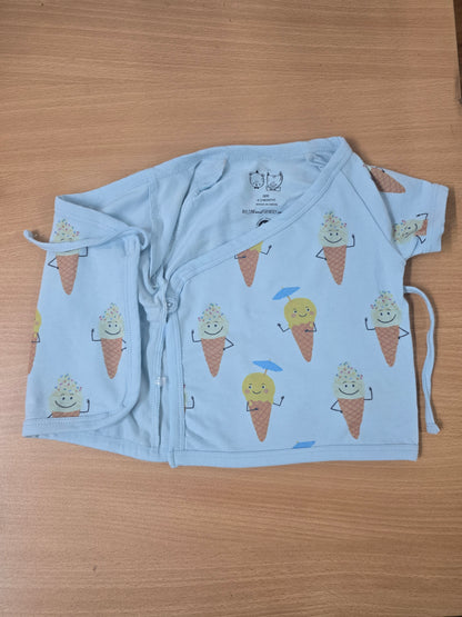 Baby's t-shirt - Ice cream side open
