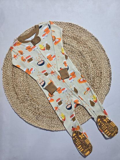 Baby's FS jumpsuit with shoe - Junk foods