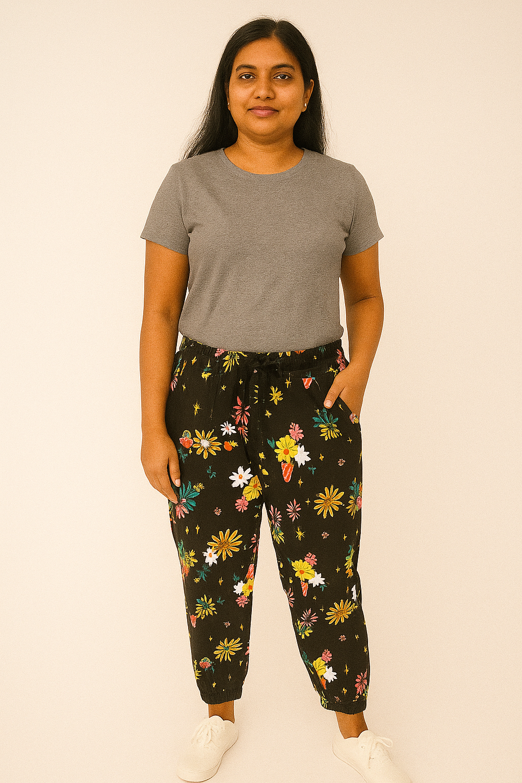 Women's loop knit pant