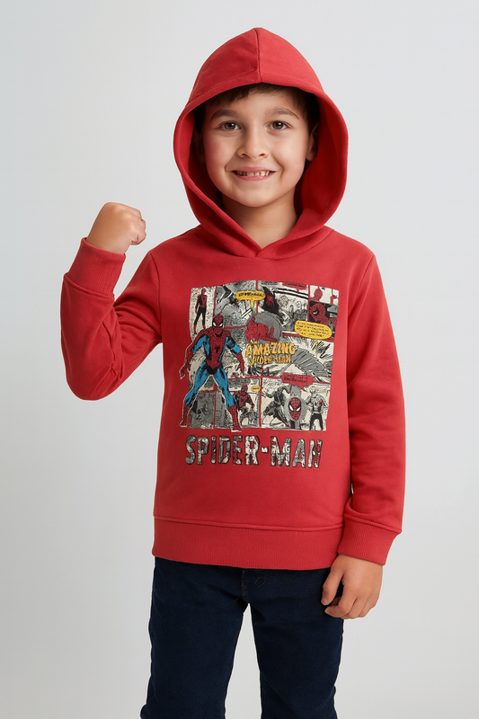 Boy's loop knit hoody