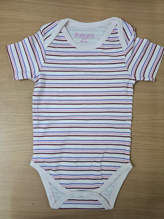 Baby's rompers - Color line striped