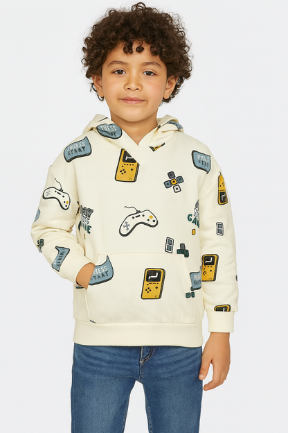 Boy's loop knit hoody