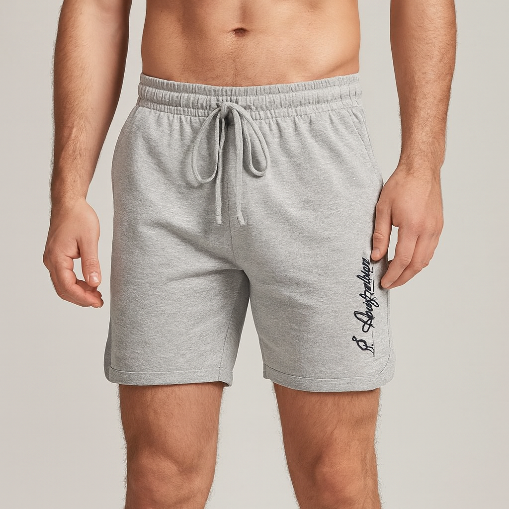 Men's loop knit shorts