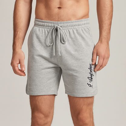 Men's loop knit shorts