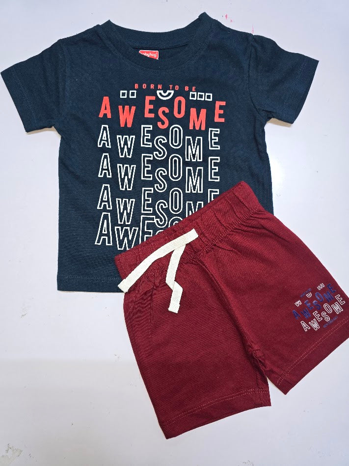 Baby's shorts set (Awesome)