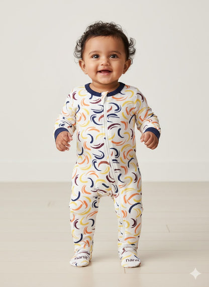 Baby's jumpsuits with shoe