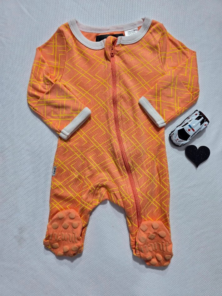 Baby's FS jumpsuit /sleepsuit with shoe