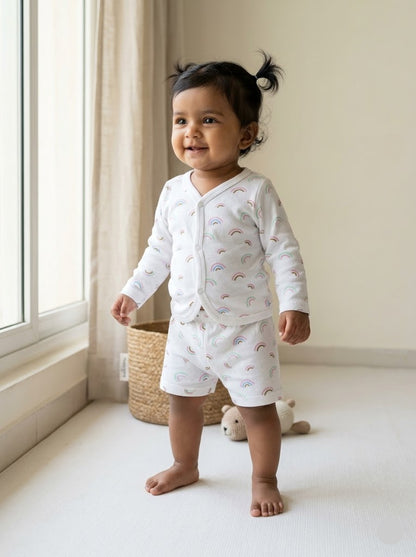 Baby's FS jablas shorts set - rainbow
