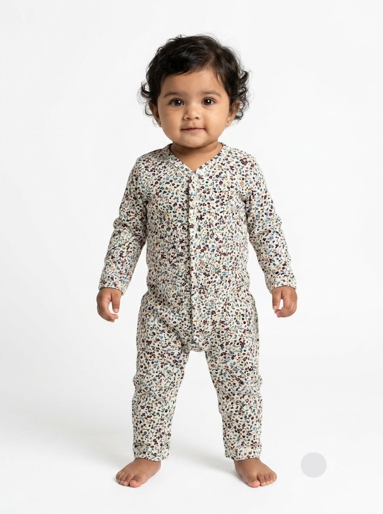 Baby's FS jumpsuit - color bloom