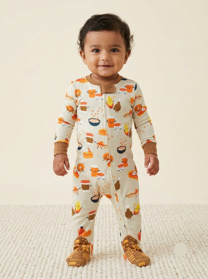 Baby's FS jumpsuit with shoe - Junk foods