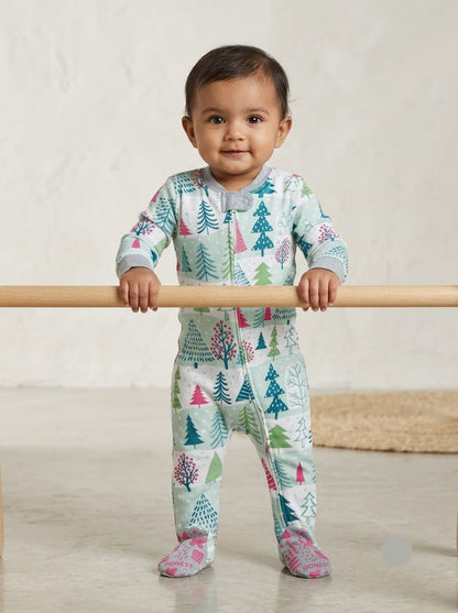 Baby's FS jumpsuit with shoe - color trees