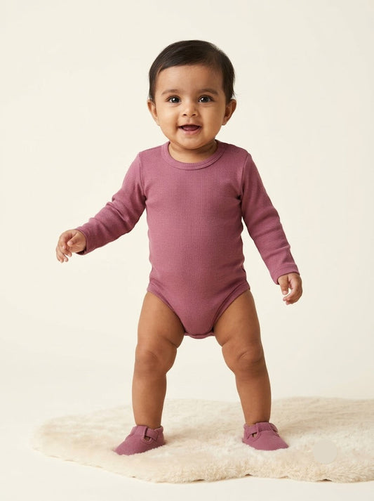 Baby's FS rompers - Dark Pink