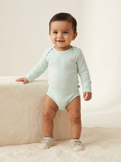 Baby's FS rompers - Light Pista Green