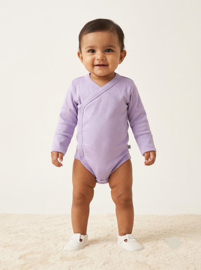 Baby's FS rompers - Purple