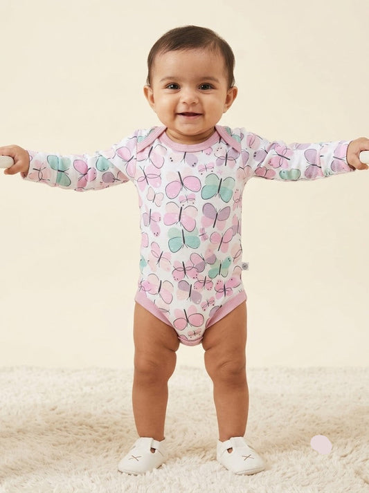 Baby's FS rompers - b/flies