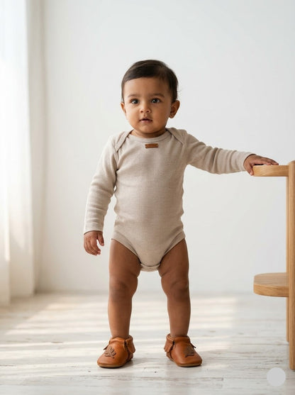Baby's FS rompers - beige