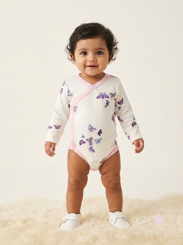 Baby's FS rompers - butterfly