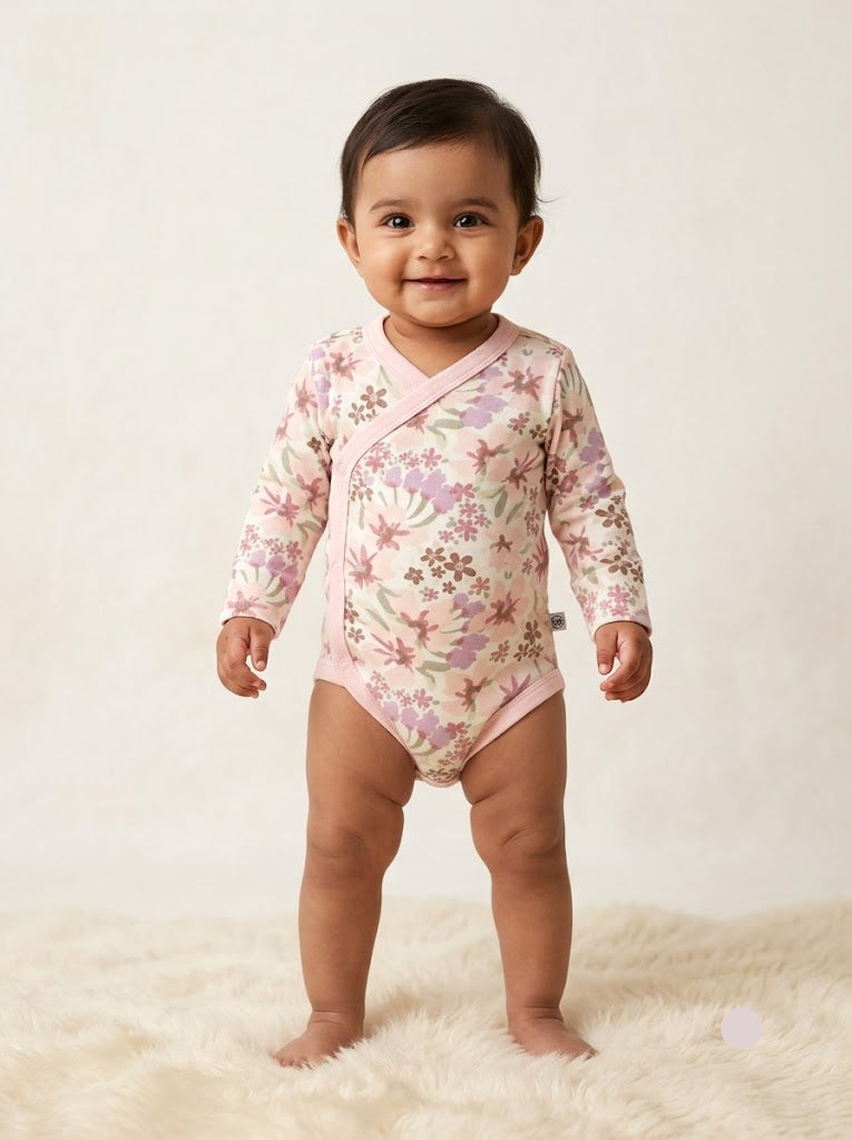 Baby's FS rompers - coat blossom