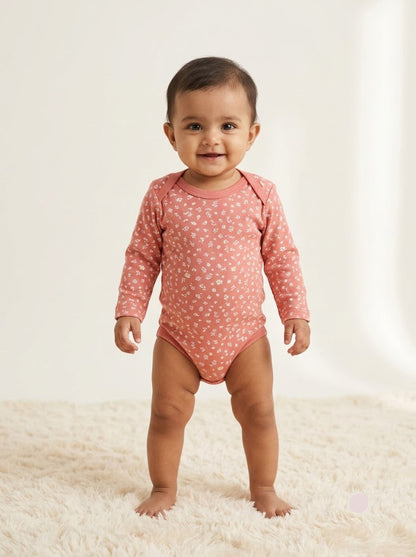 Baby's FS rompers - little blossom