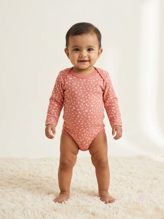 Baby's FS rompers - little blossom