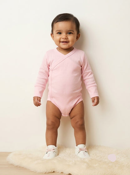 Baby's FS rompers - pink