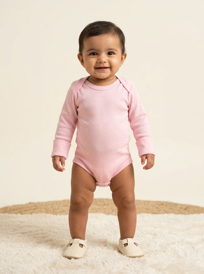 Baby's FS rompers - rose