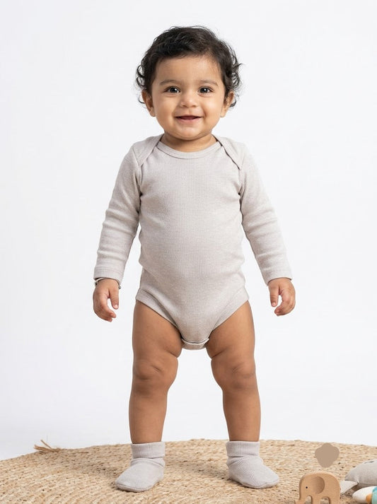 Baby's FS rompers - sand