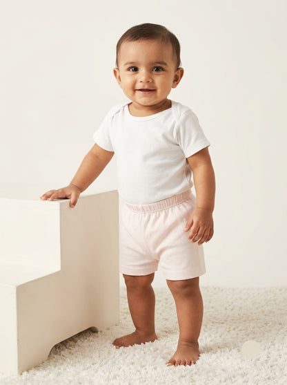 Baby's Shorts - Pink plain