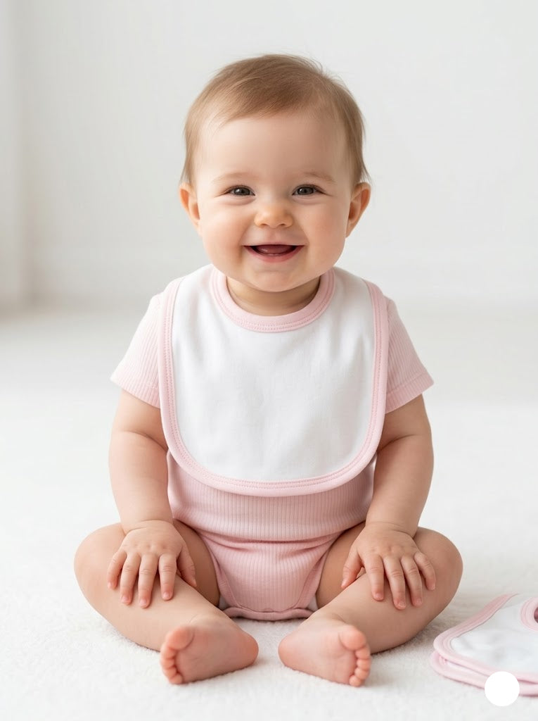 Baby's bibs - Sandle plain