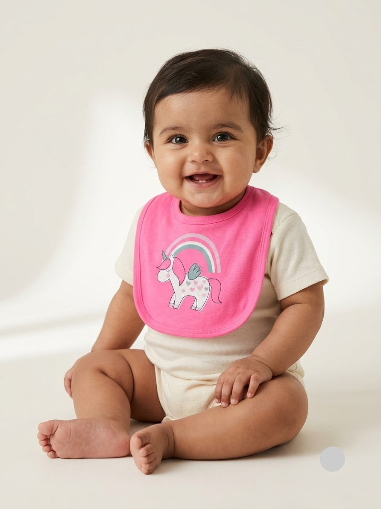 Baby's bibs - unicorn