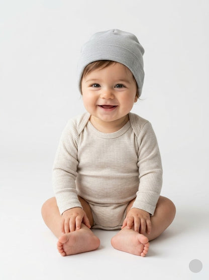 Baby's cap - grey