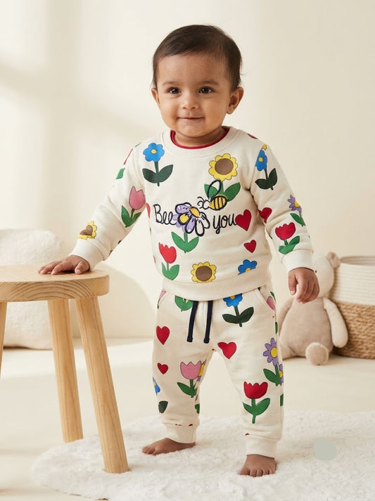 Baby's co-ord Pant Set – be you flower