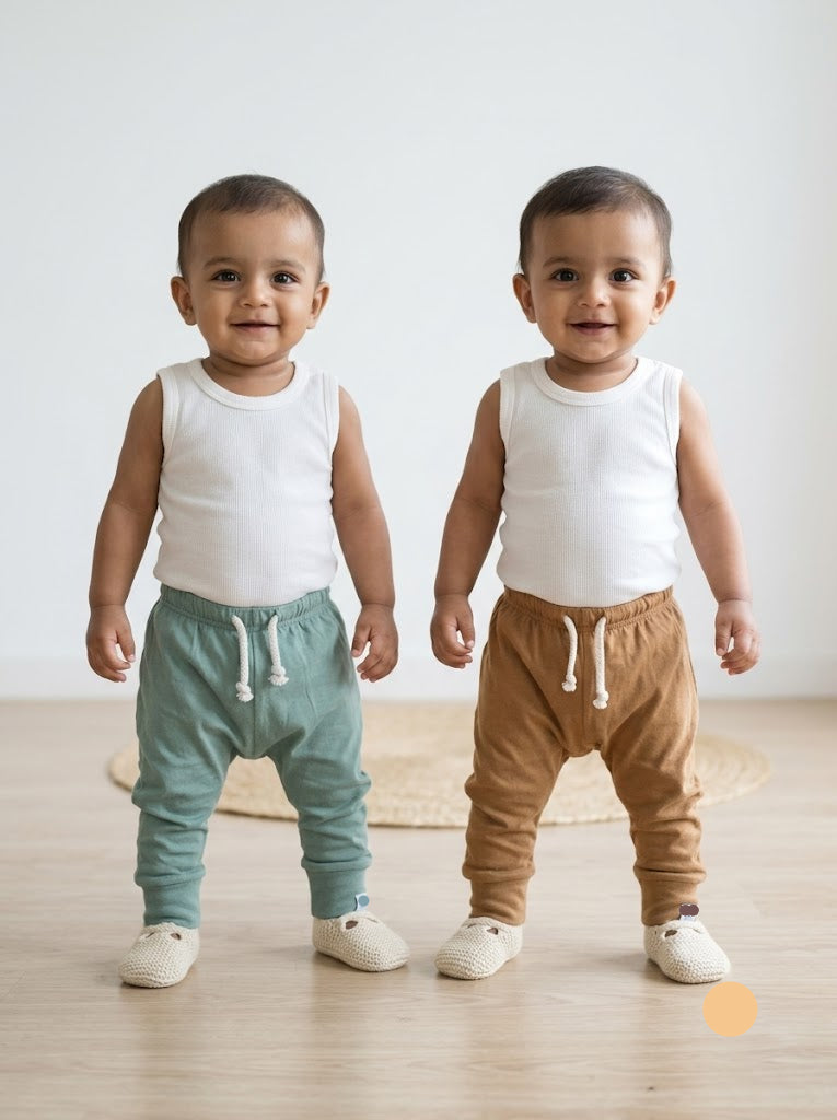 Baby's diaper pants (2pcs combo)L