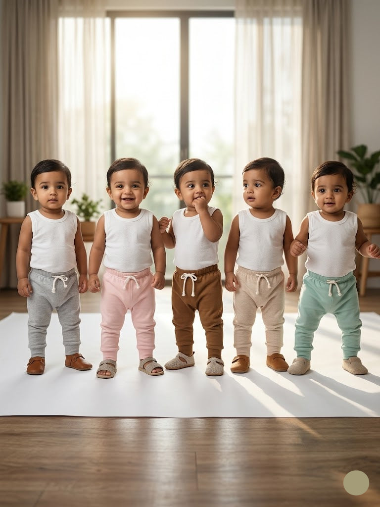 Baby's diaper pants (5pcs combo)10