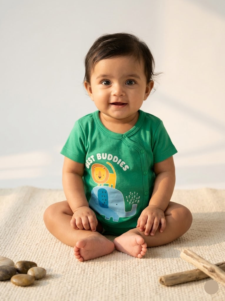 Baby's jabla top - buddies