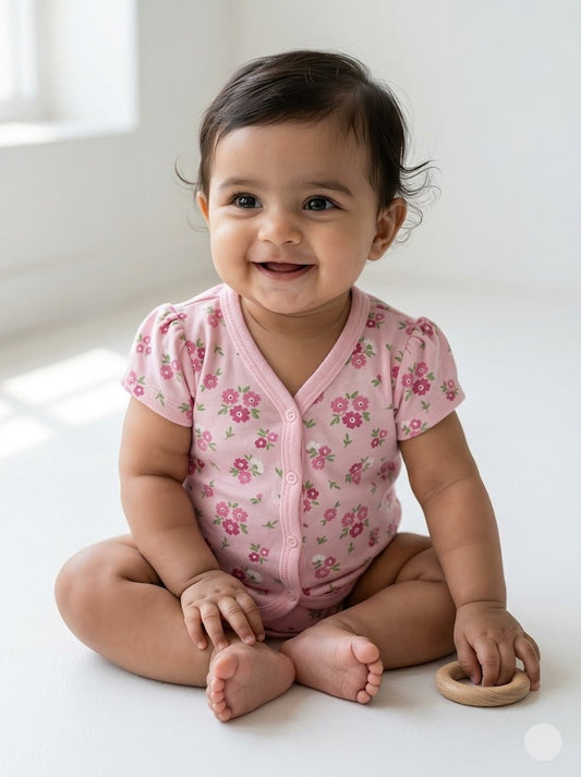 Baby's jabls top - 3 blossom