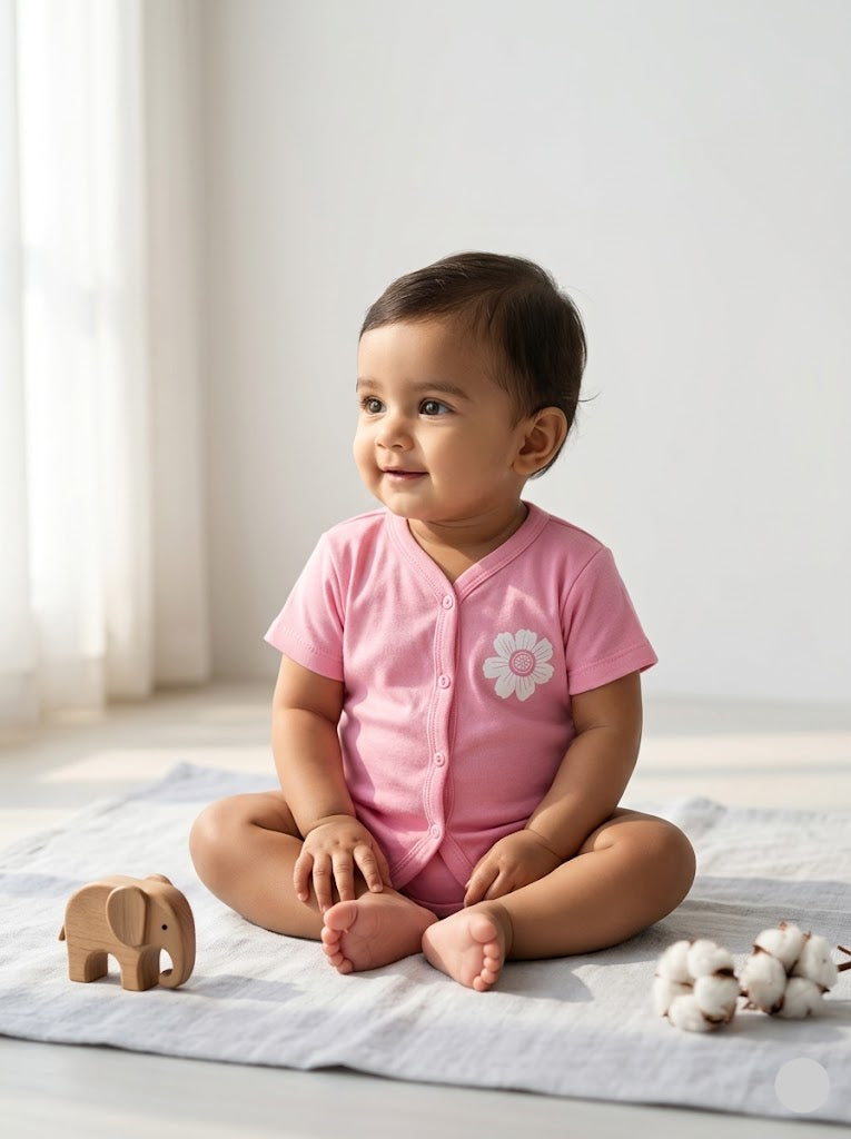 Baby's jabls top - l.pink blosom