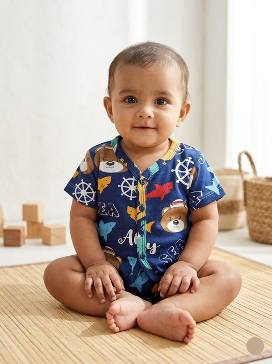 Baby's jabls top - shark