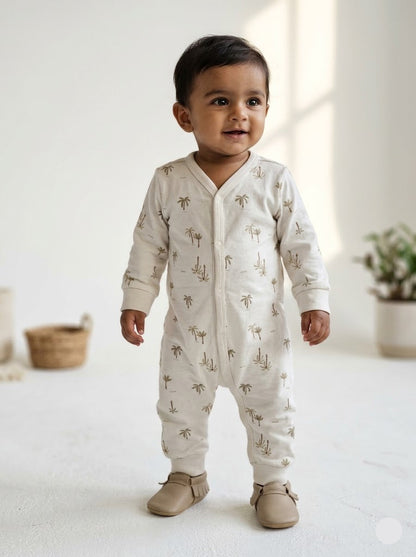 Baby's jumpsuit/sleepsuit - tree