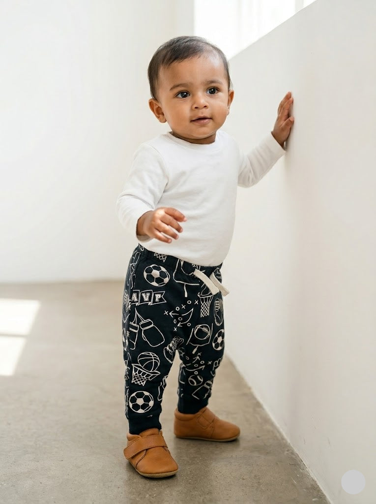 Baby's loop knit pant - elements