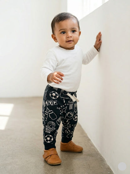 Baby's loop knit pant - elements