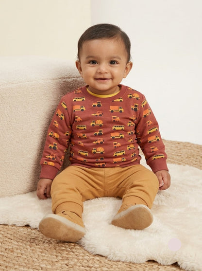 Baby's loop knit t-shirt - bus& truckss
